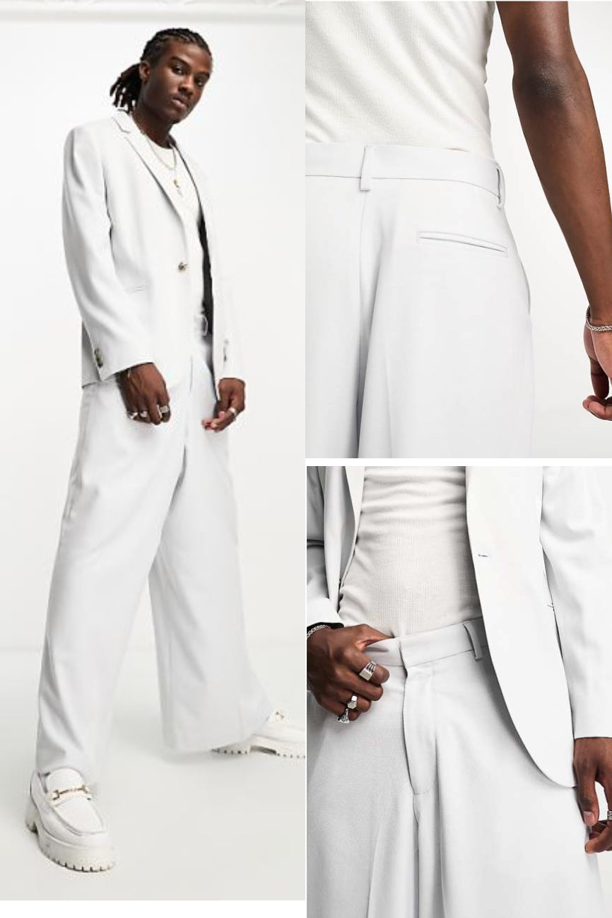 Super Wide Suit Trouser