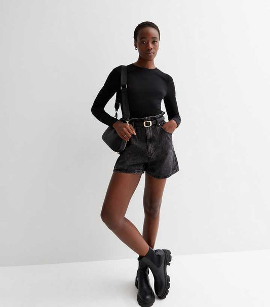 NW High Waist Denim Shorts