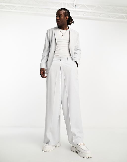 Super Wide Suit Trouser