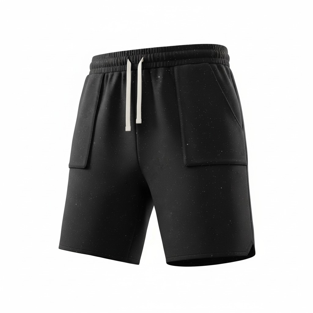 Oversized Jogger Shorts