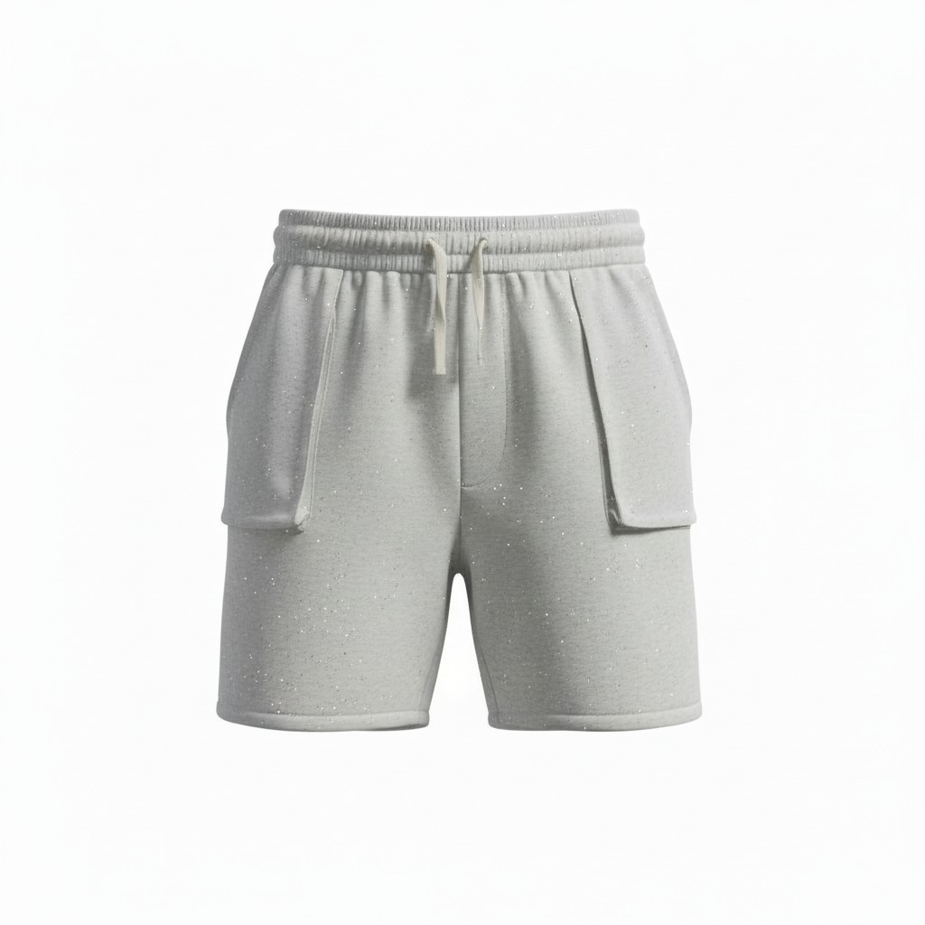 Oversized Jogger Shorts