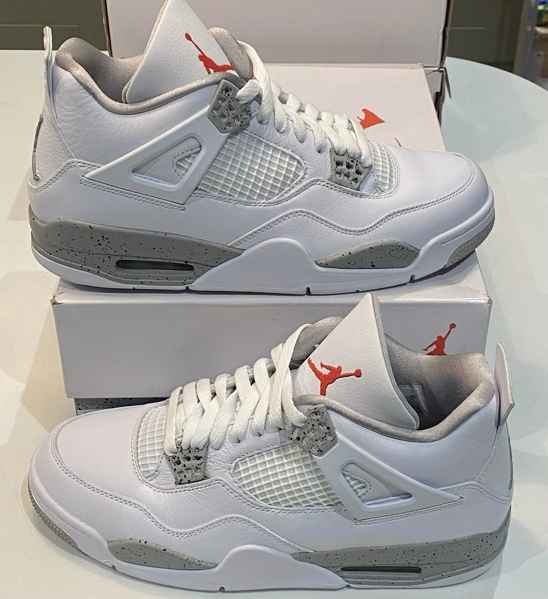 Nike Air Jordan 4 Retro - White Oreo